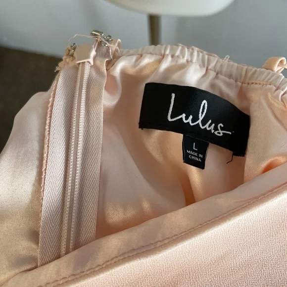 Lulus blush briandsmaid dress‎ - Picture 9 of 12